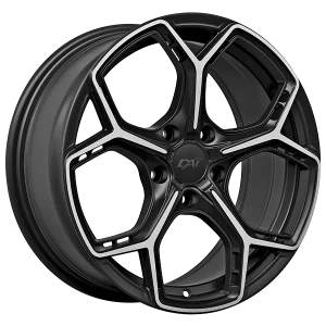 DAI Alloys – Widow – Black – 15″x6.5″ 40mm – Summer Wheels – DW1341502